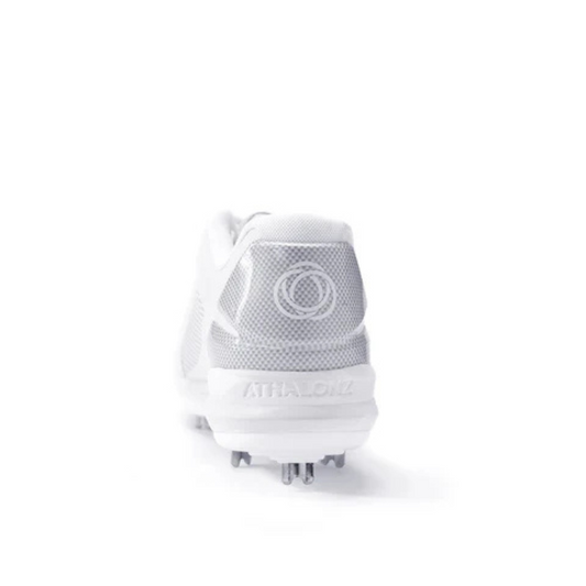 Athalonz GF1 Metal Baseball & Softball Cleats - White