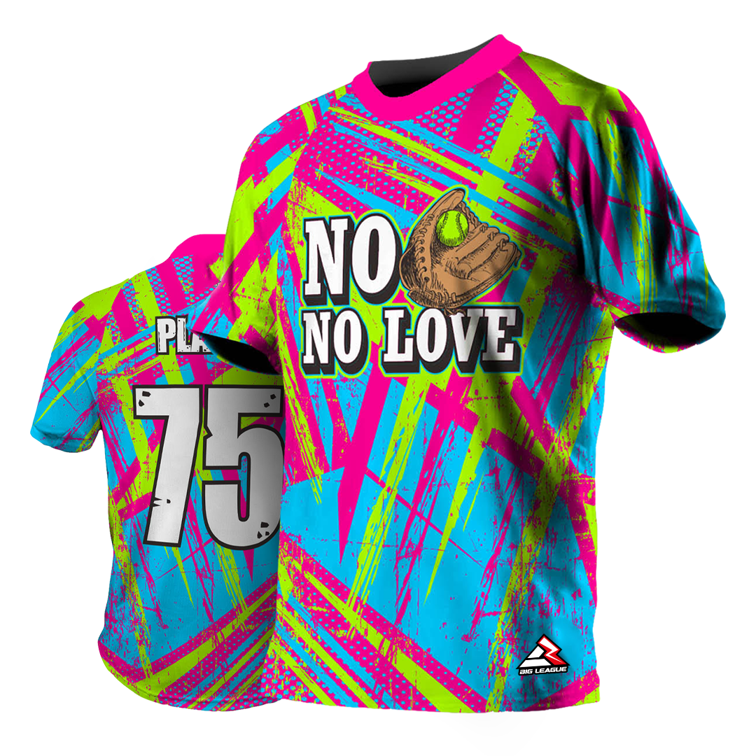 Slow Pitch Softball Sublimated Softball Jersey Builder Big League
