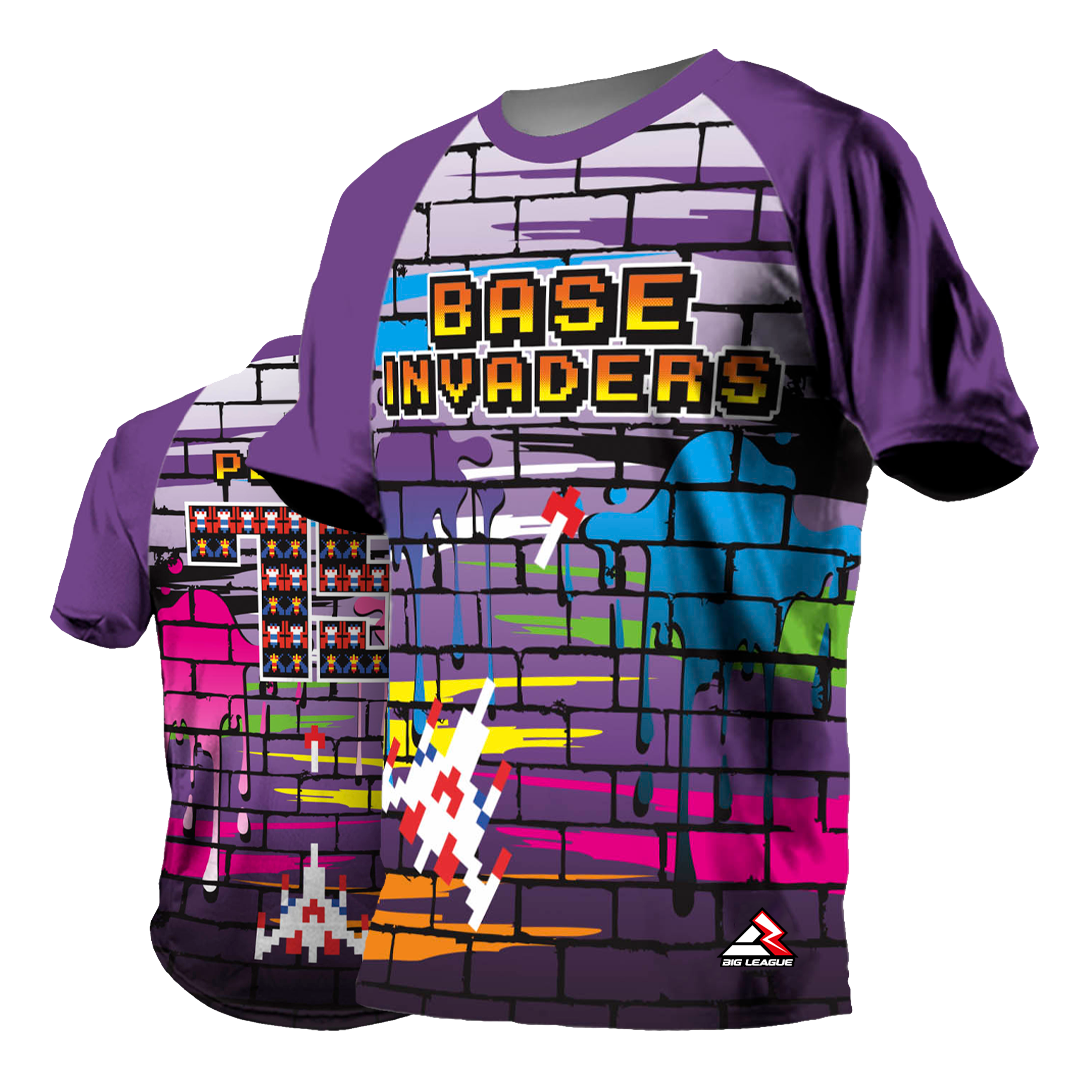 Base Invaders - Softball – Big League Shirts Base Invaders - Softball – Big League Shirts