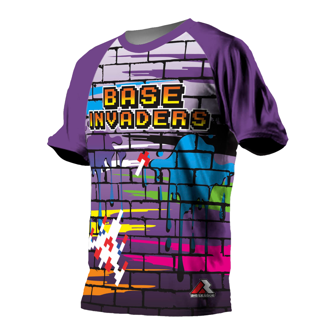 Base Invaders Softball Shirt
