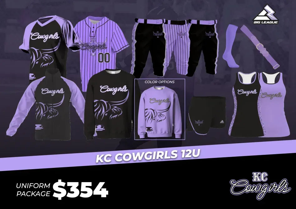 KC Cowgirls Uniform Package