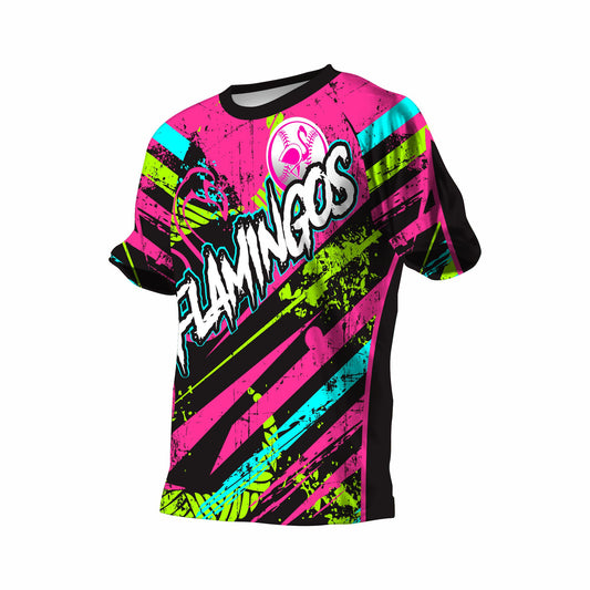 Flamingos - Softball Custom Jersey