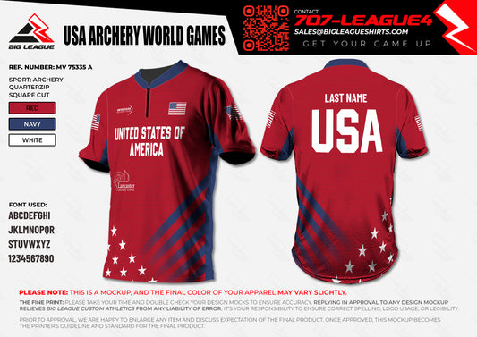 2025 USA Archery - World Games Finals - Free (Max: 1)