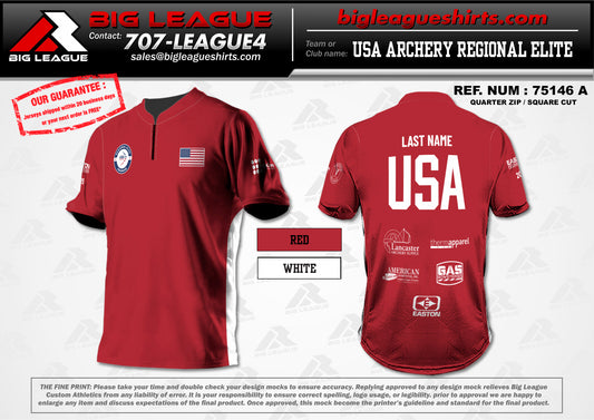 2025 USA Archery Regional Elite Program - Program (Red) - Free (Max: 1)