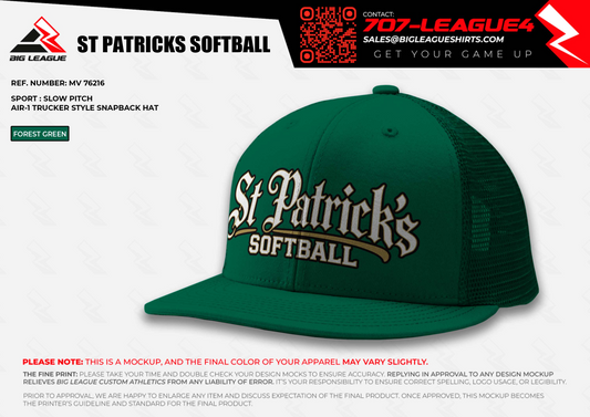 St Patrick’s Softball Team Store