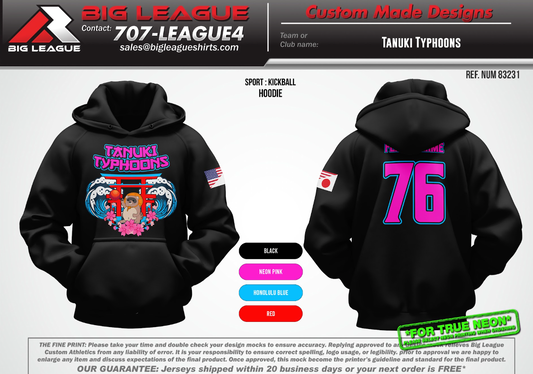 Tanuki Typhoons Team Store
