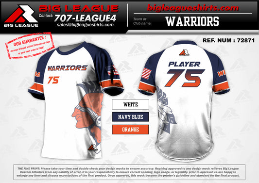 Warriors Baseball Academy Team Store