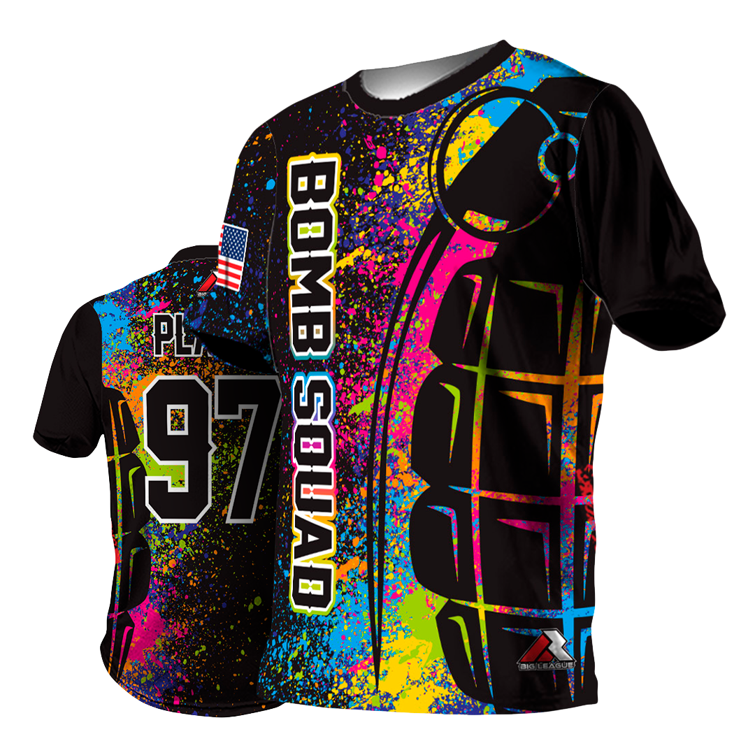 Big League Shirts Bomb Squad Neon - Softball