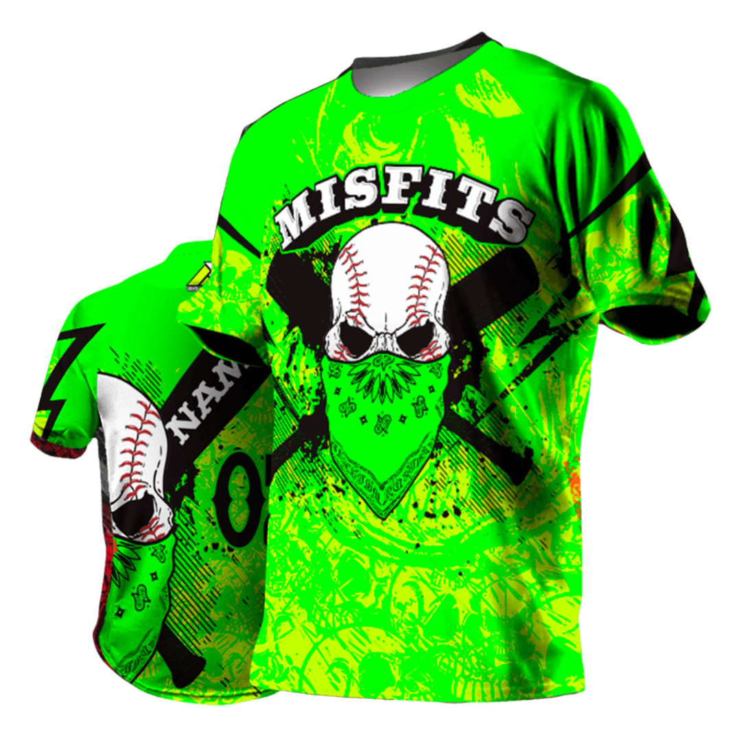 Custom Personalized Sports Jerseys for Men and Women - Misfits - Softball