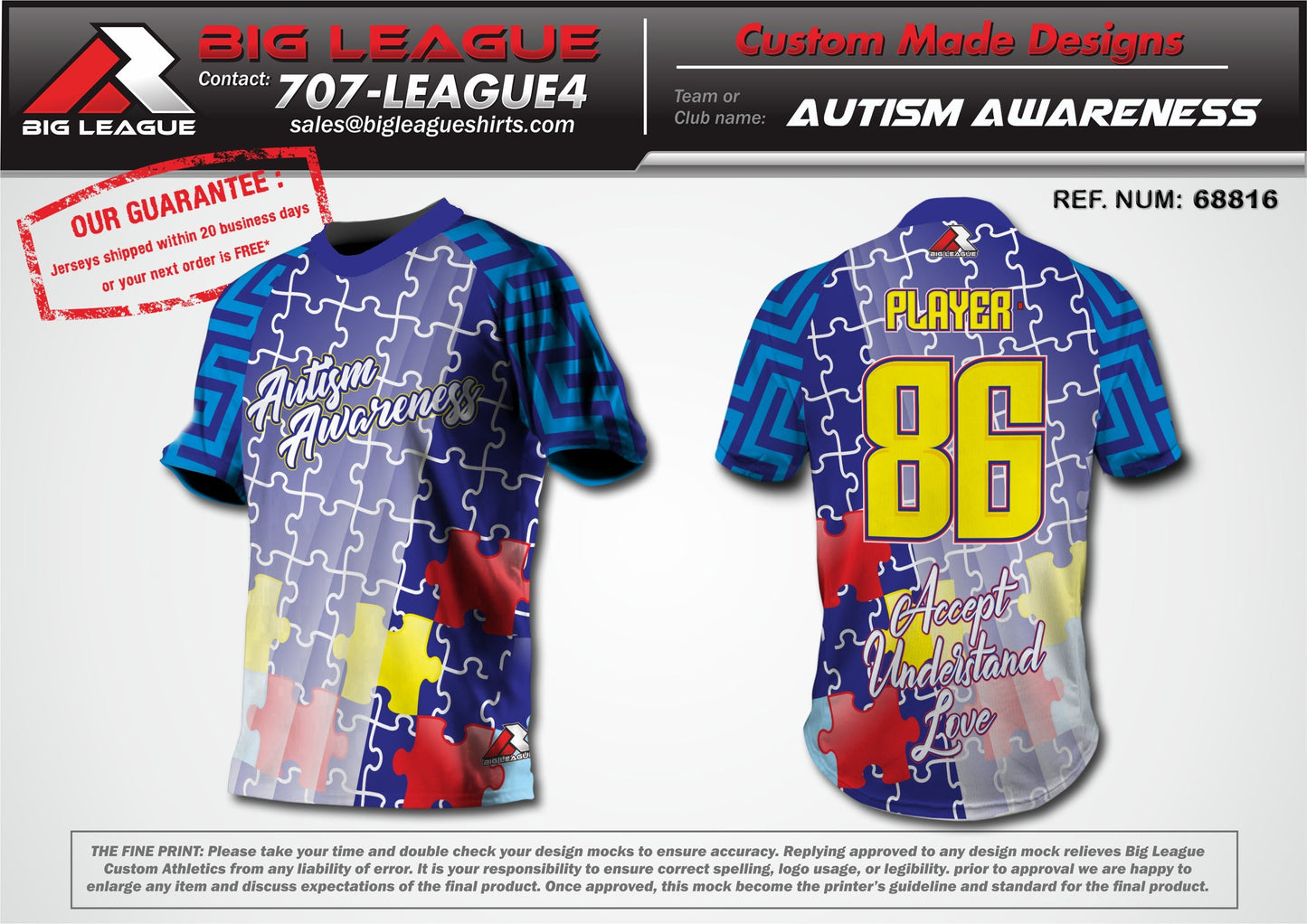 Mens Football Jersey