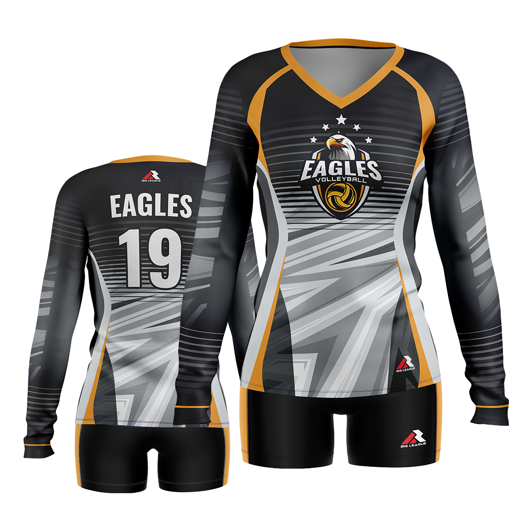 black and gold eagles jersey