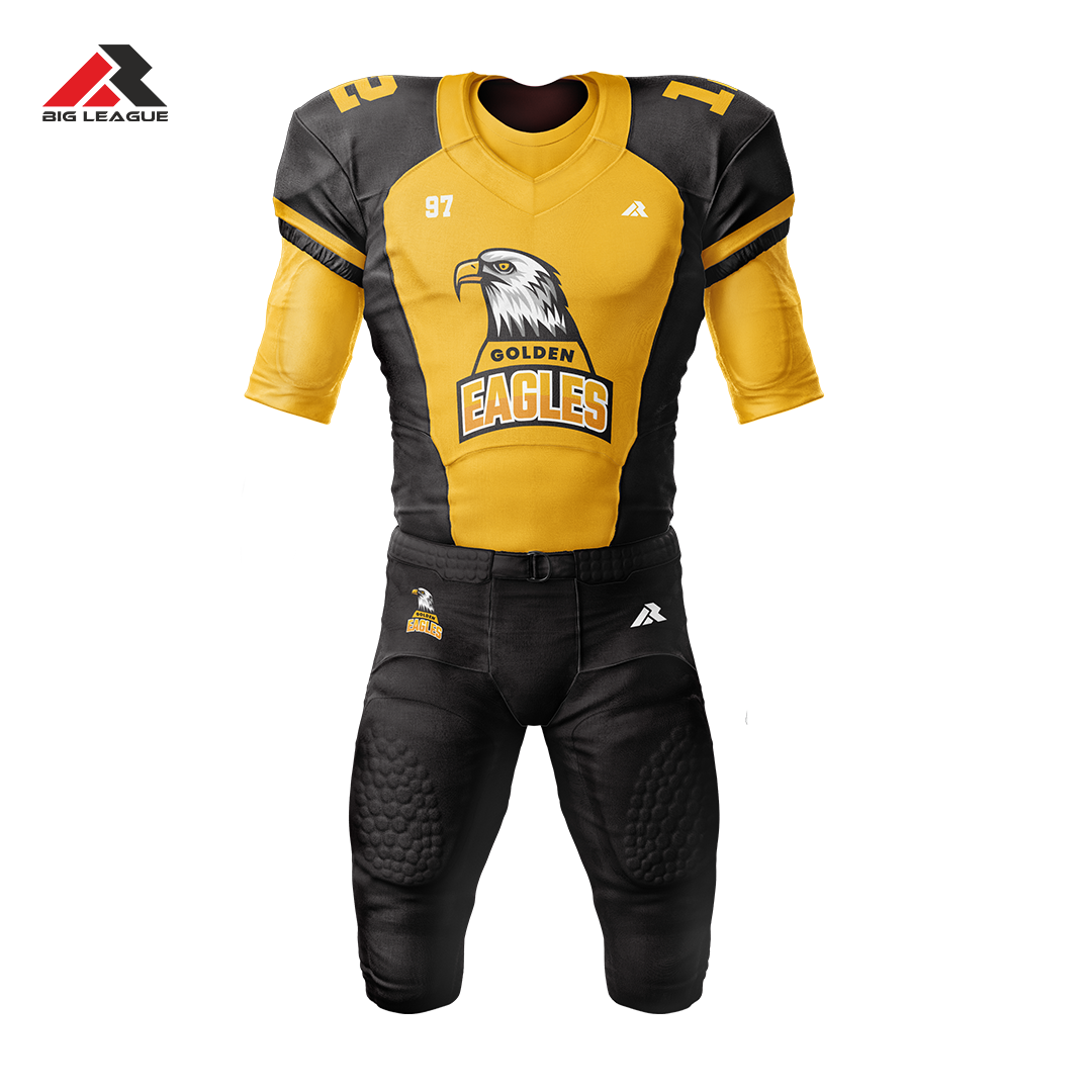 Black And Gold Eagles Jersey