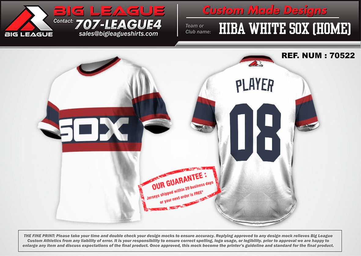 Uniform Sizing - Hawaii Baseball Association - HiBA