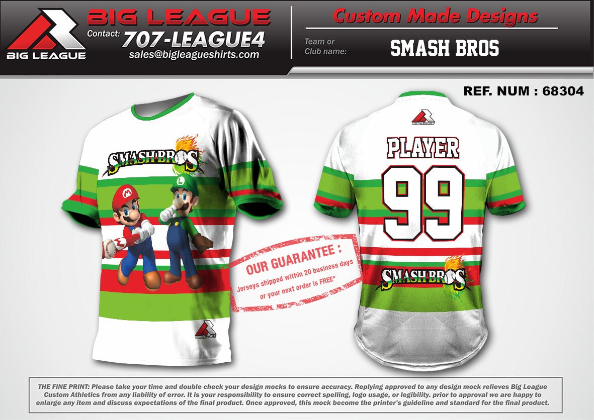 Smash Bros White - Buy In