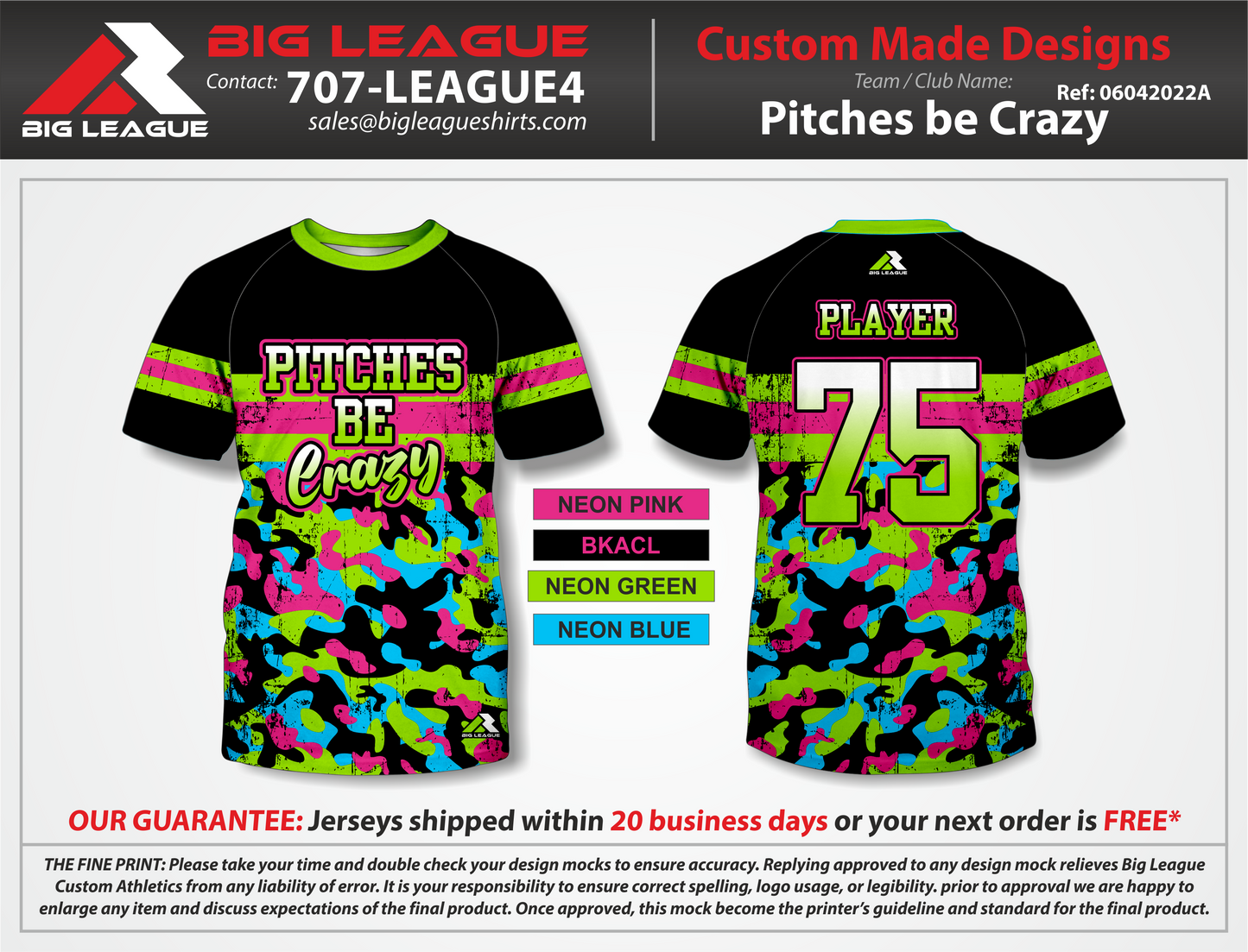Pitches Be Crazy - Softball