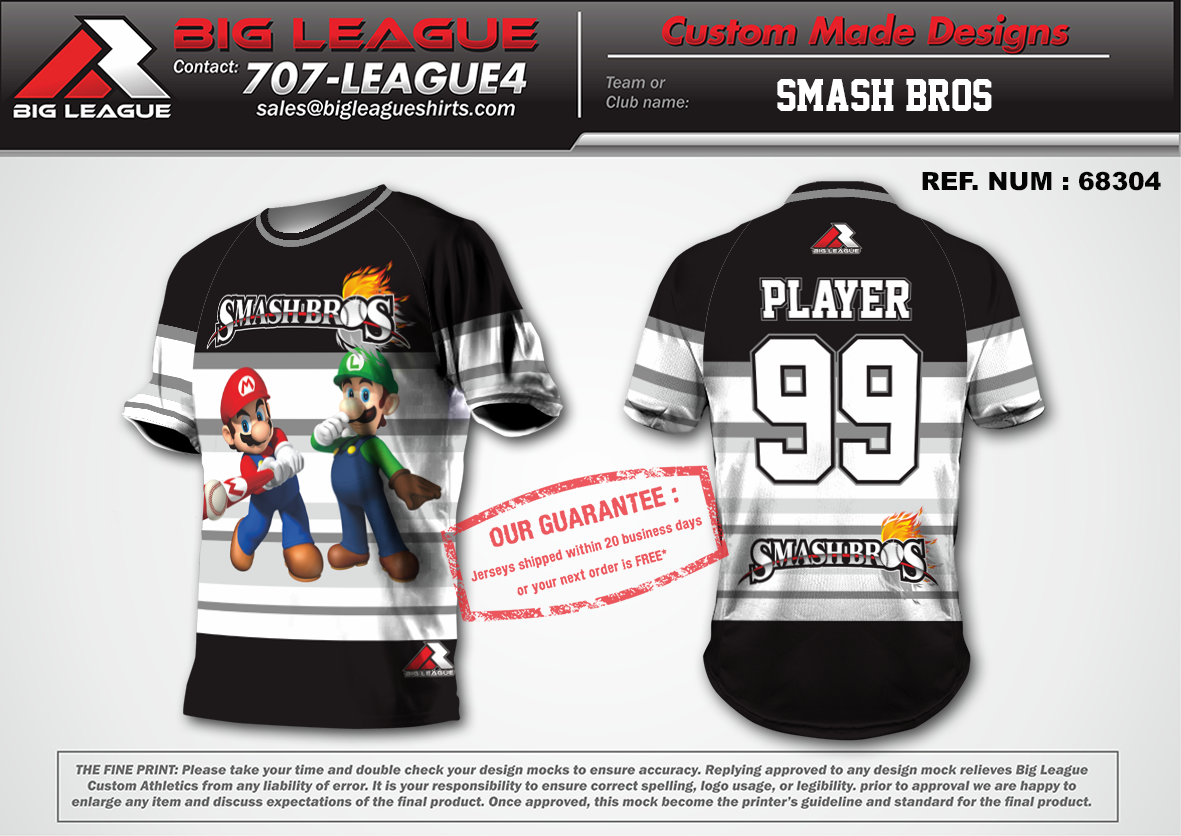 Smash Bros Black/White - Buy In