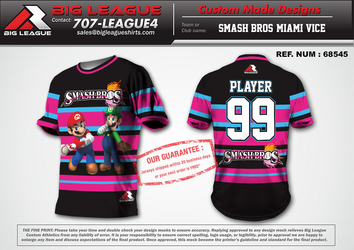 Smash Bros Black/Pink - Buy In