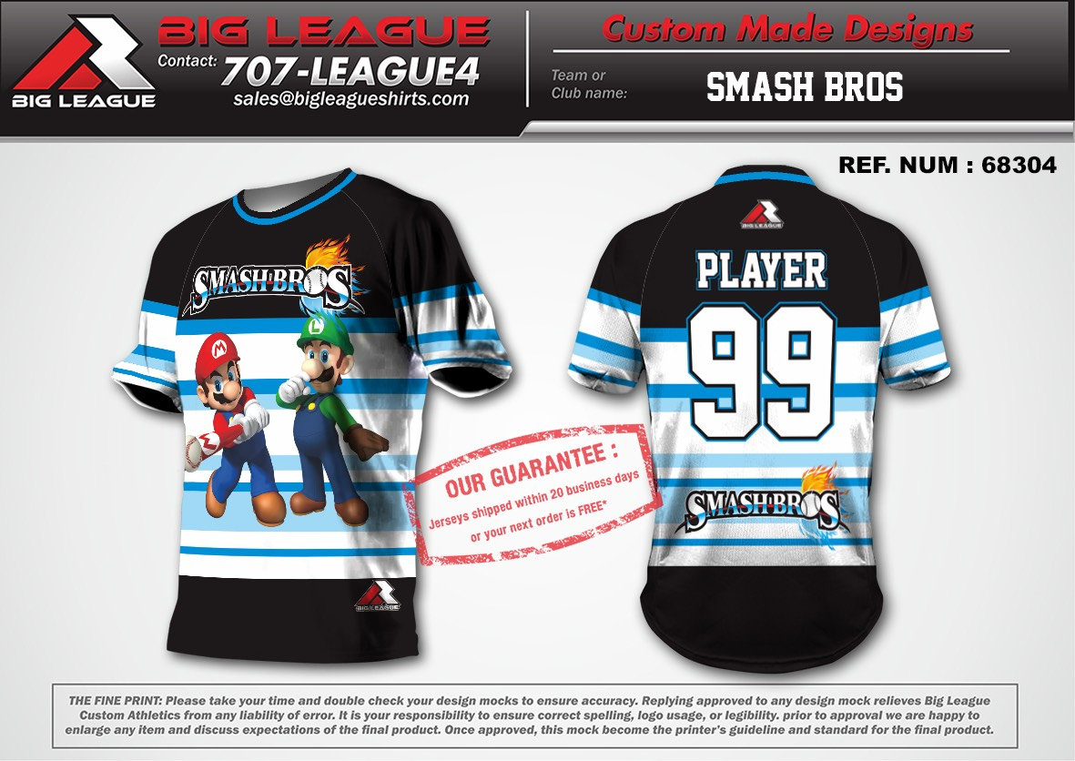 Smash Bros Black/Blue - Buy In