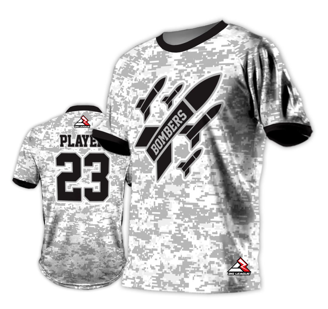 Bombers Gray/Black - Softball