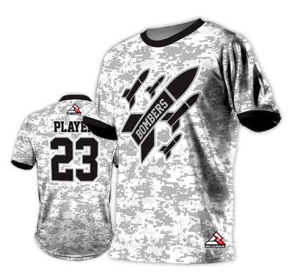 Bombers Gray/Black - Softball