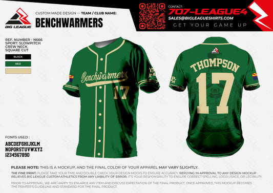 Benchwarmers Team Store