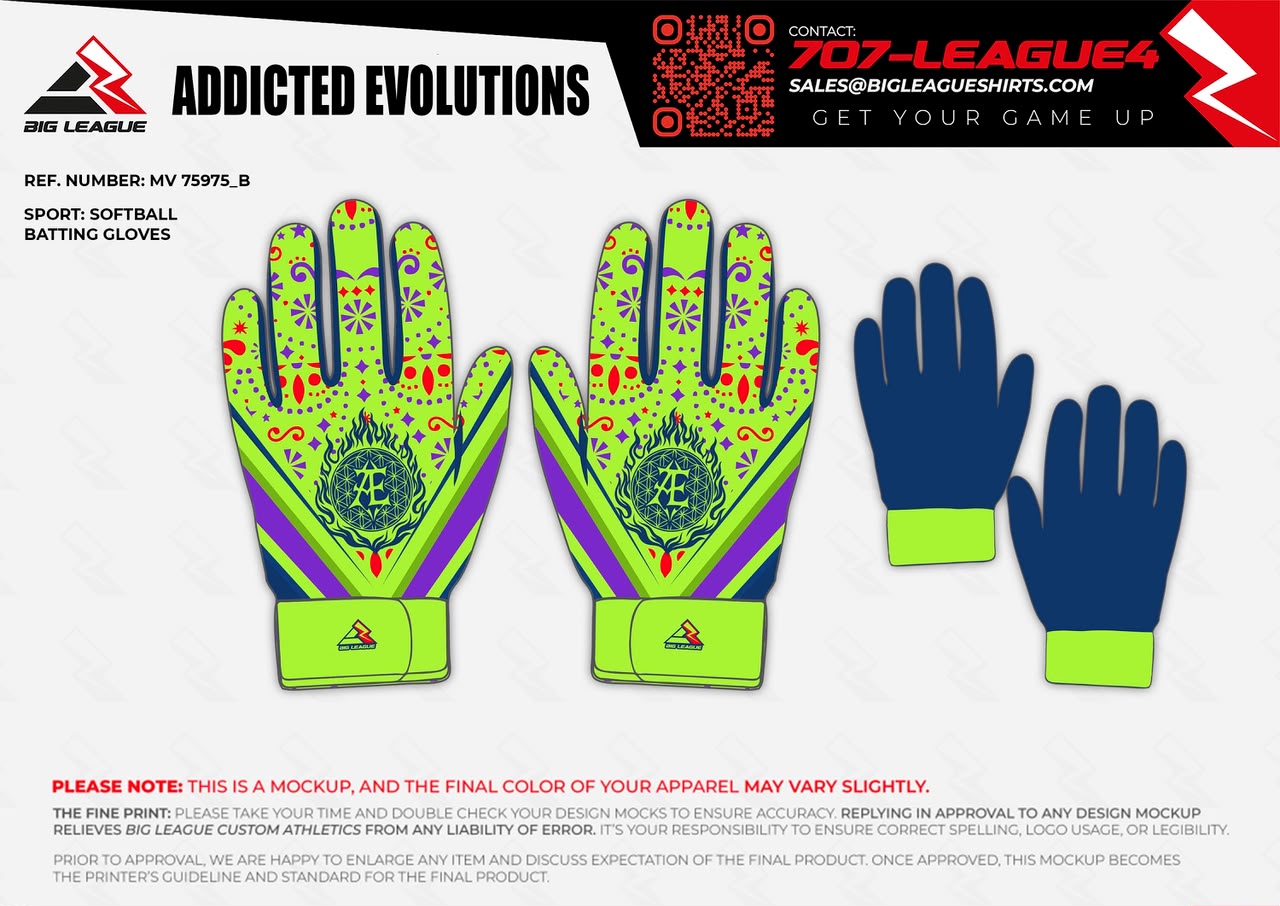 Batting Gloves / Green