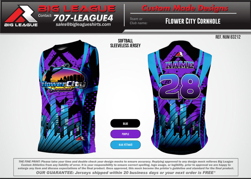 Sleeveless Jersey