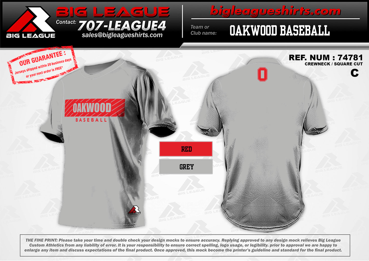 Short Sleeve Practice Jersey / Grey