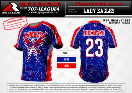 Crew Neck -- Eagles