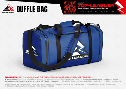 Blue Duffle Bag