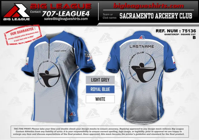 Quater Zip-Name on Right