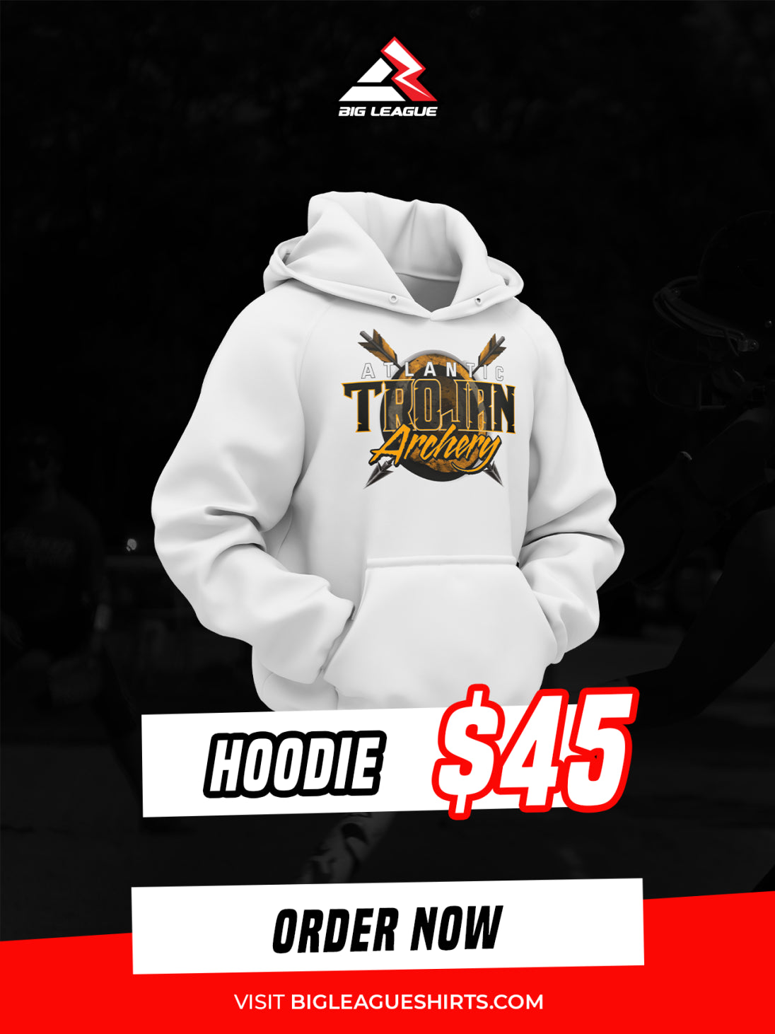Hoodie / White