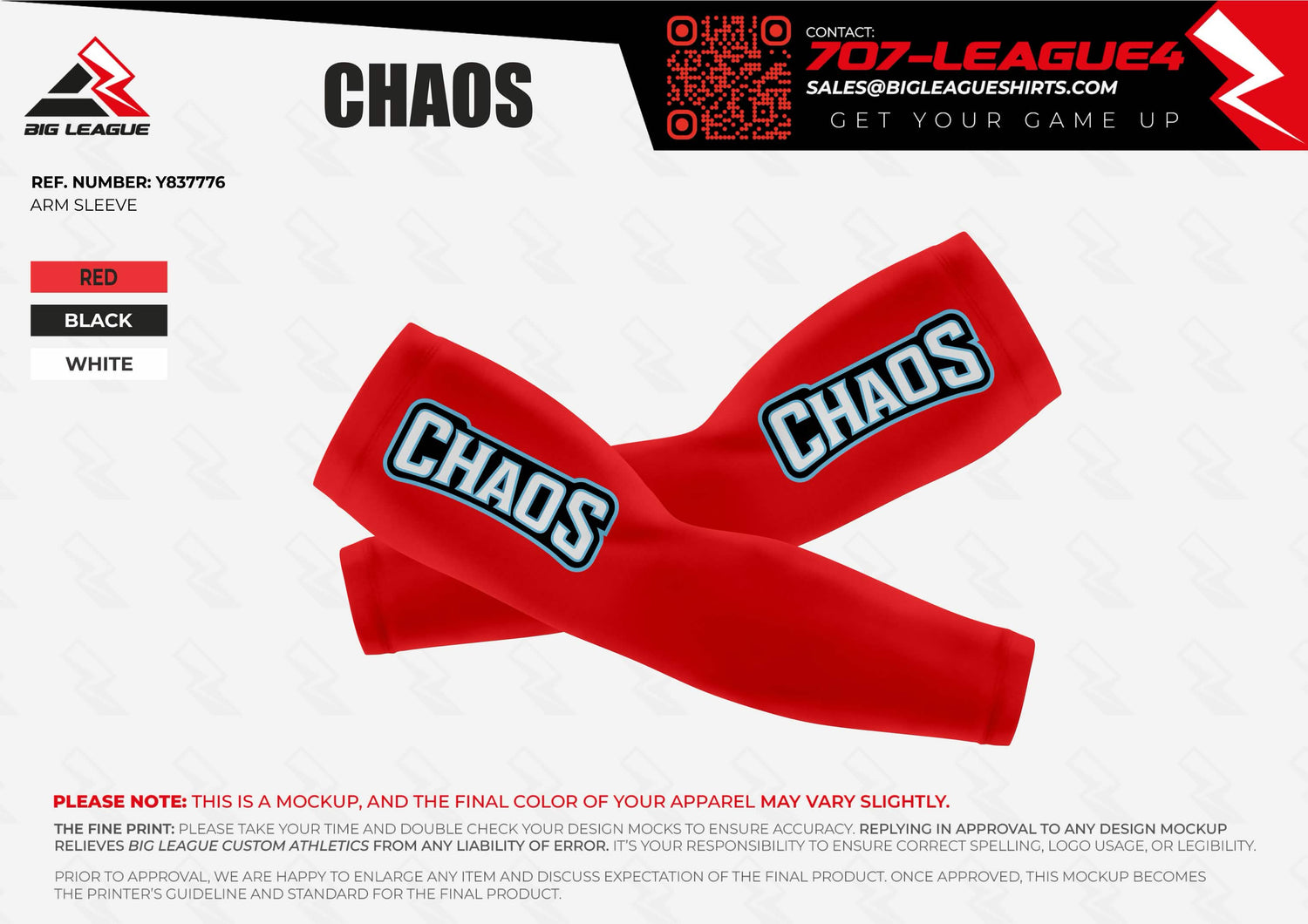 Arm Sleeve / Red