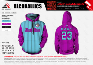 Alcoballics Slow pitch Team Store