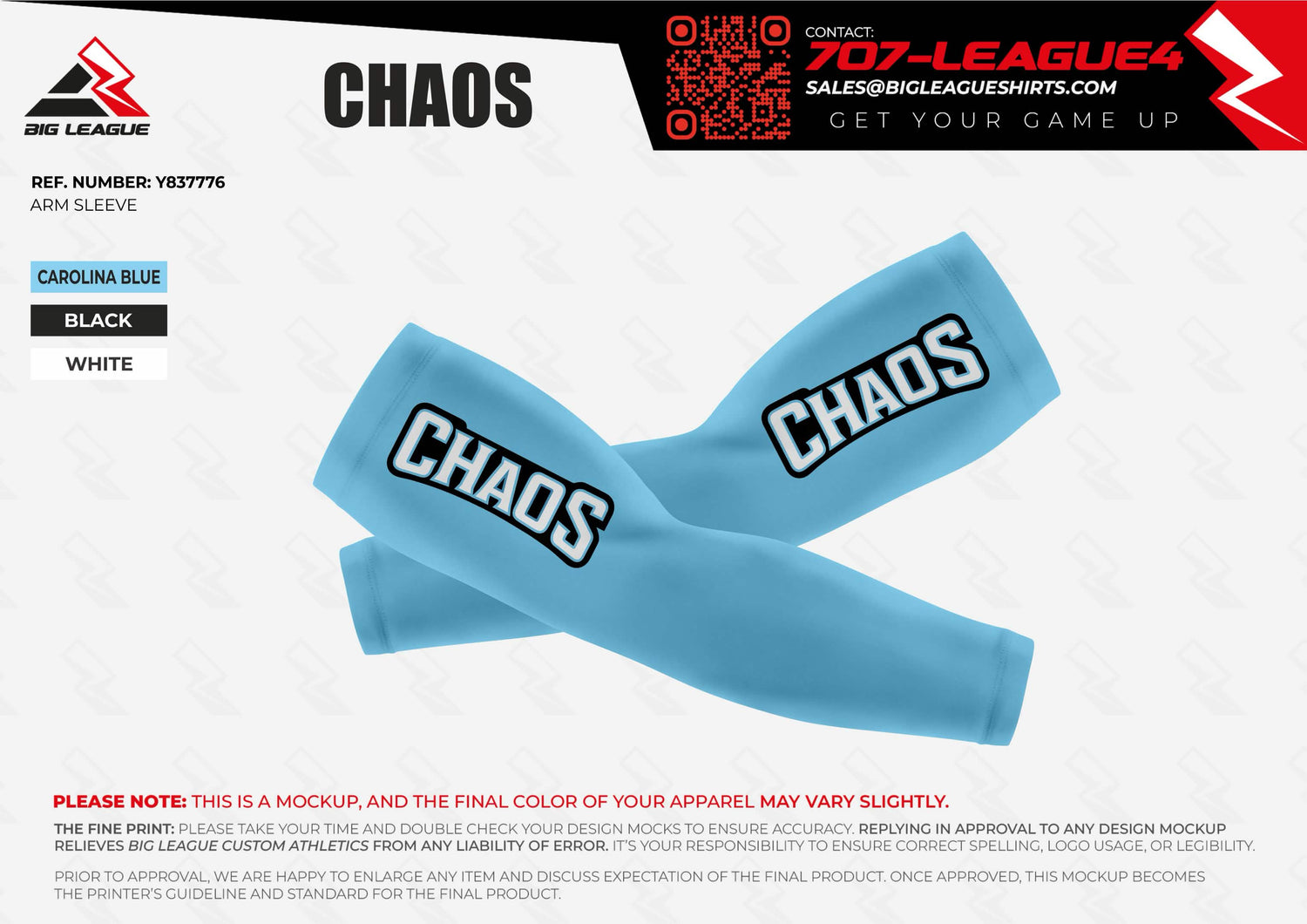 Arm Sleeve / Blue