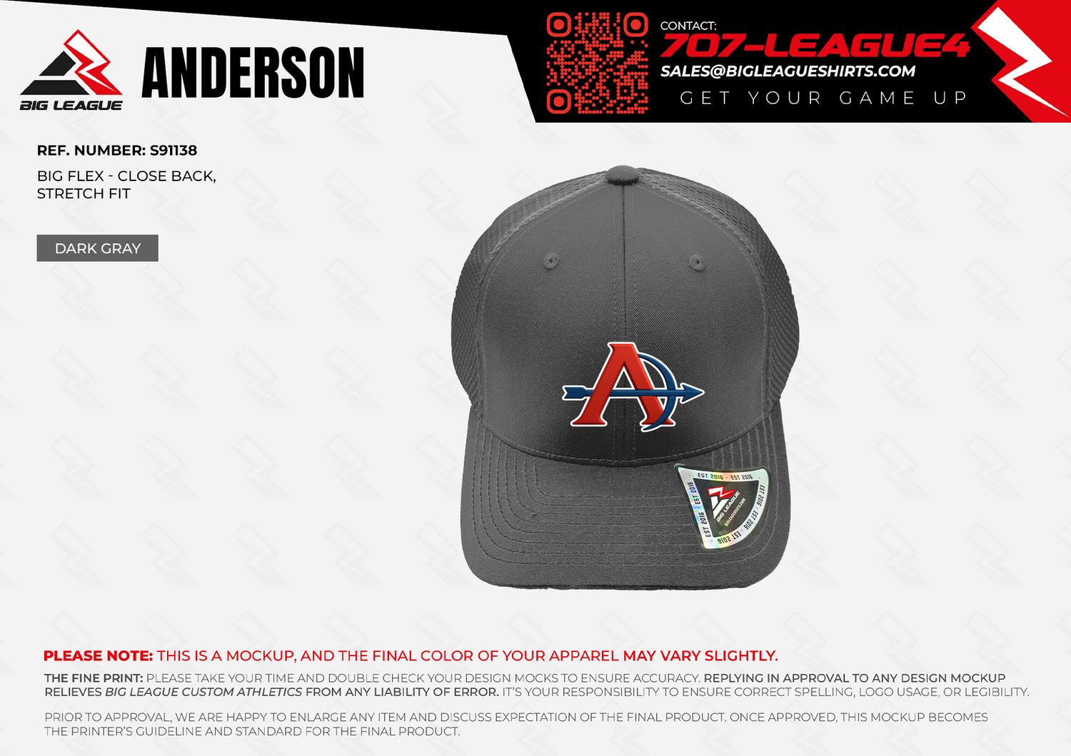 Hat (Minimum of 6)