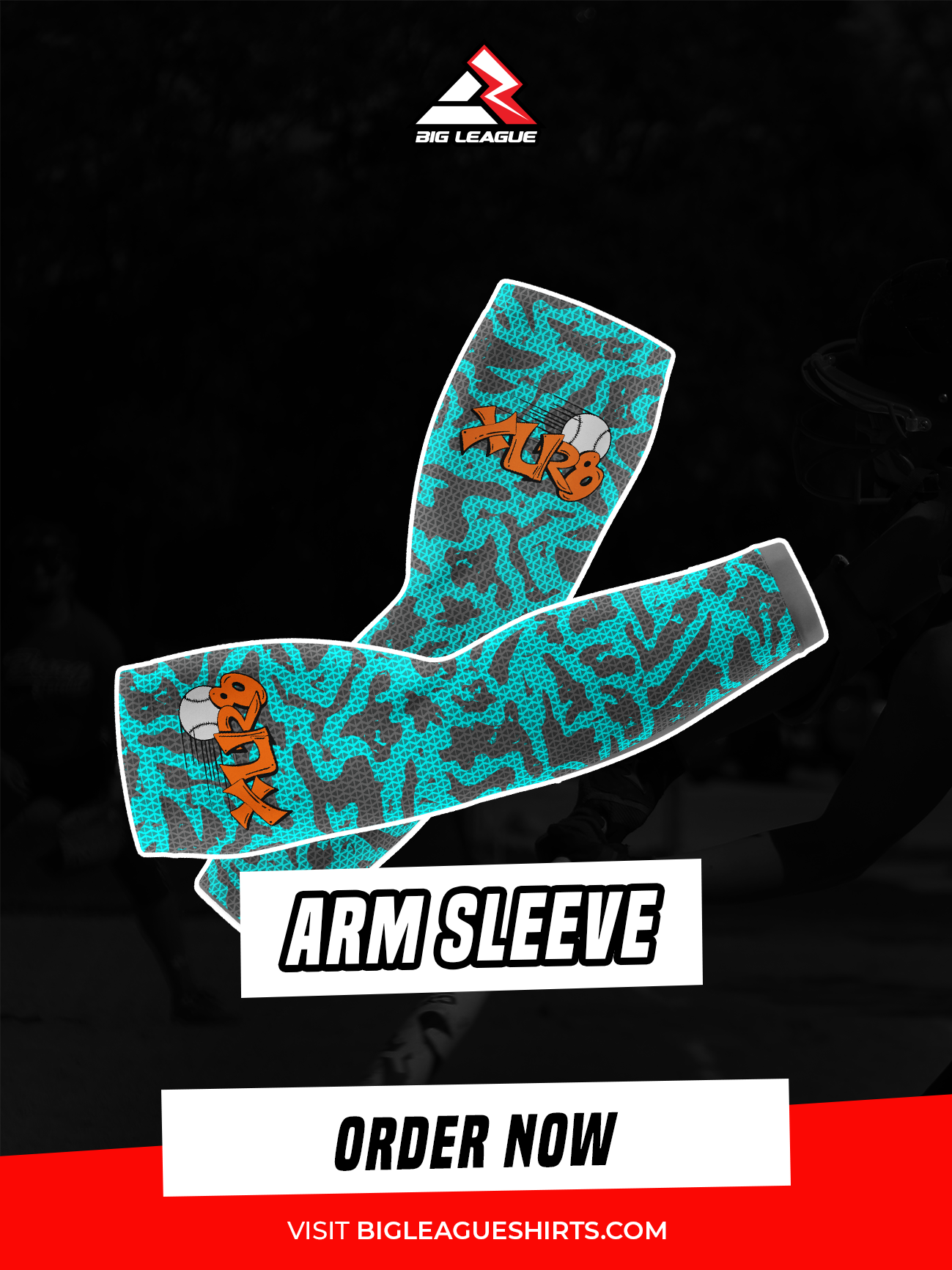 Arm Sleeve / Cyan