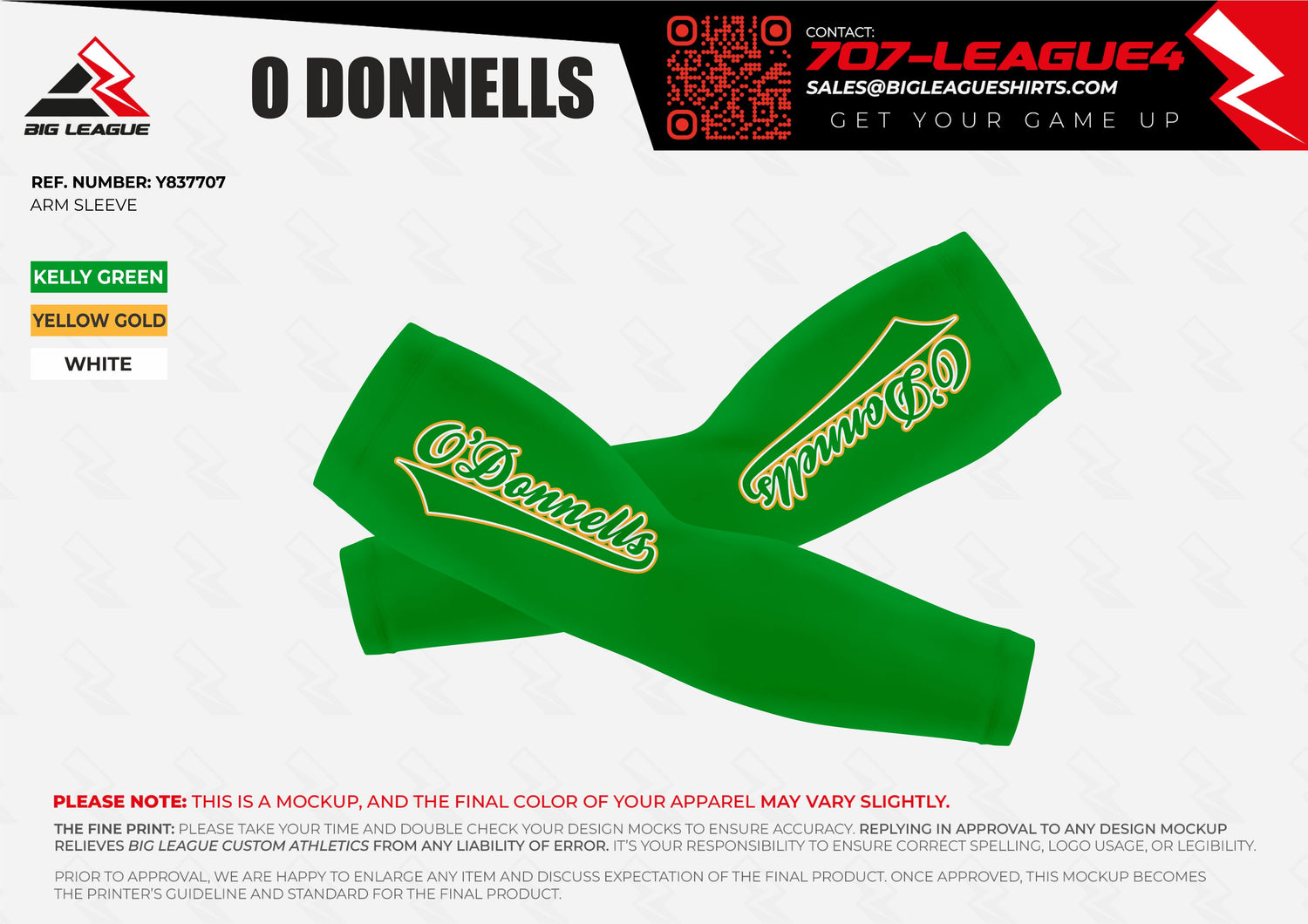 Arm Sleeves / Green