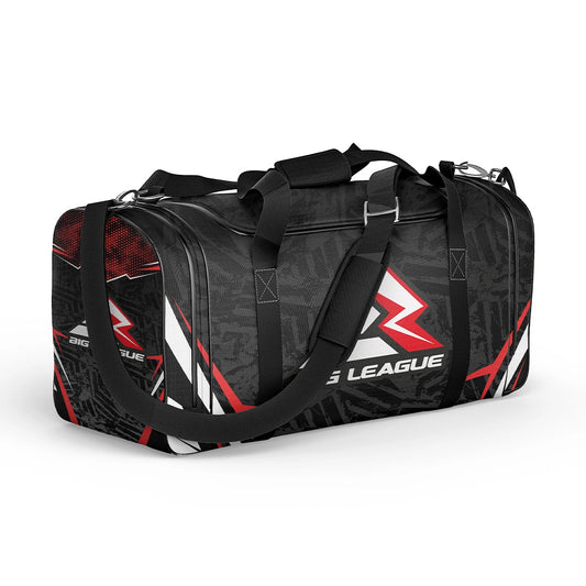 Black Pattern Duffle Bag