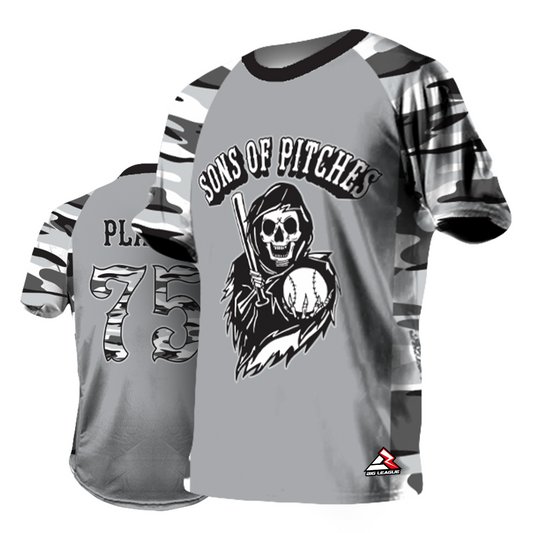 Sons of Pitches Black/White - Softball