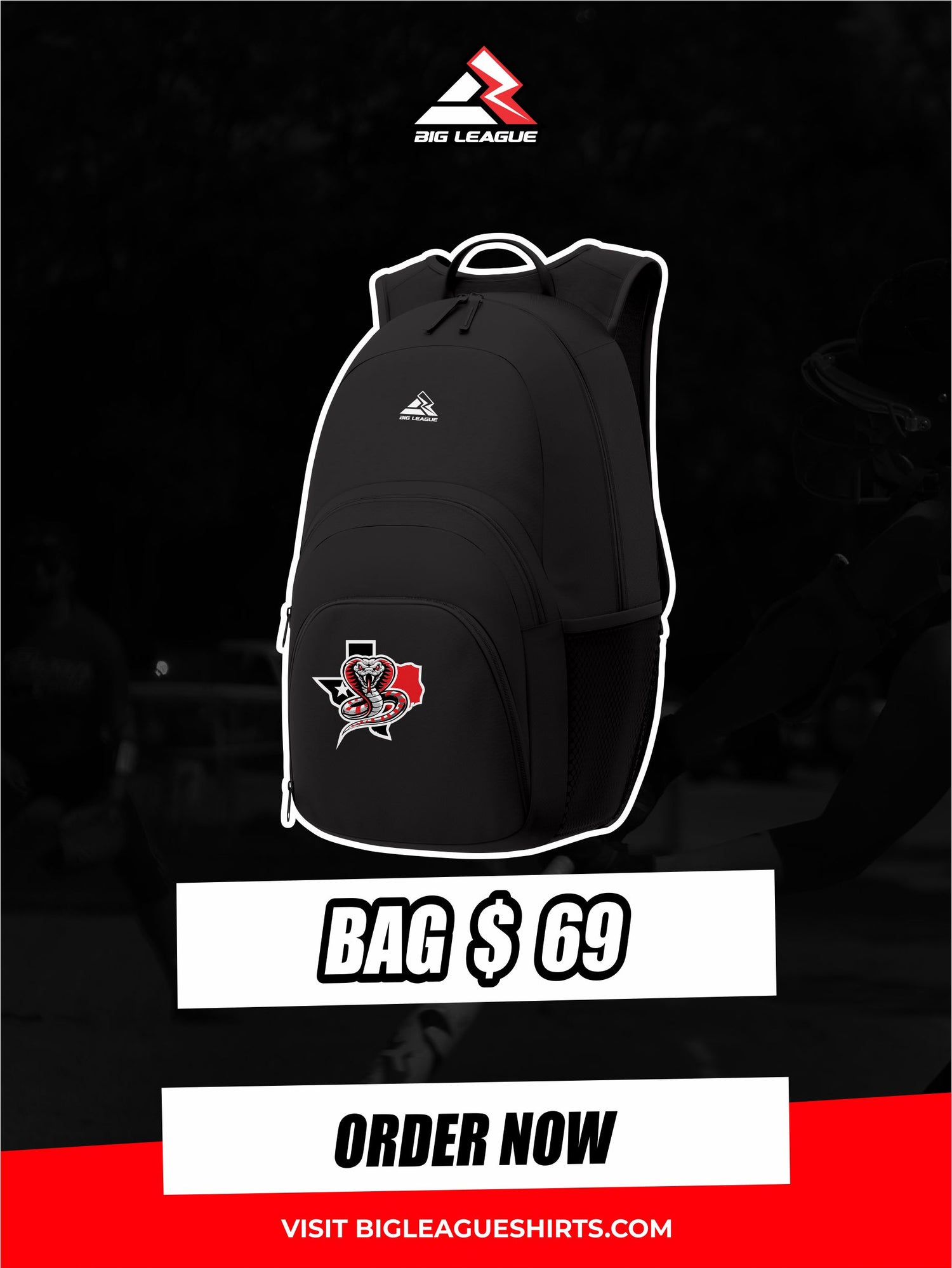 Backpack (minimum of 7) / Black