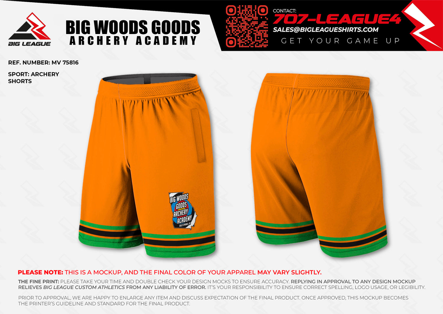 Shorts / Orange