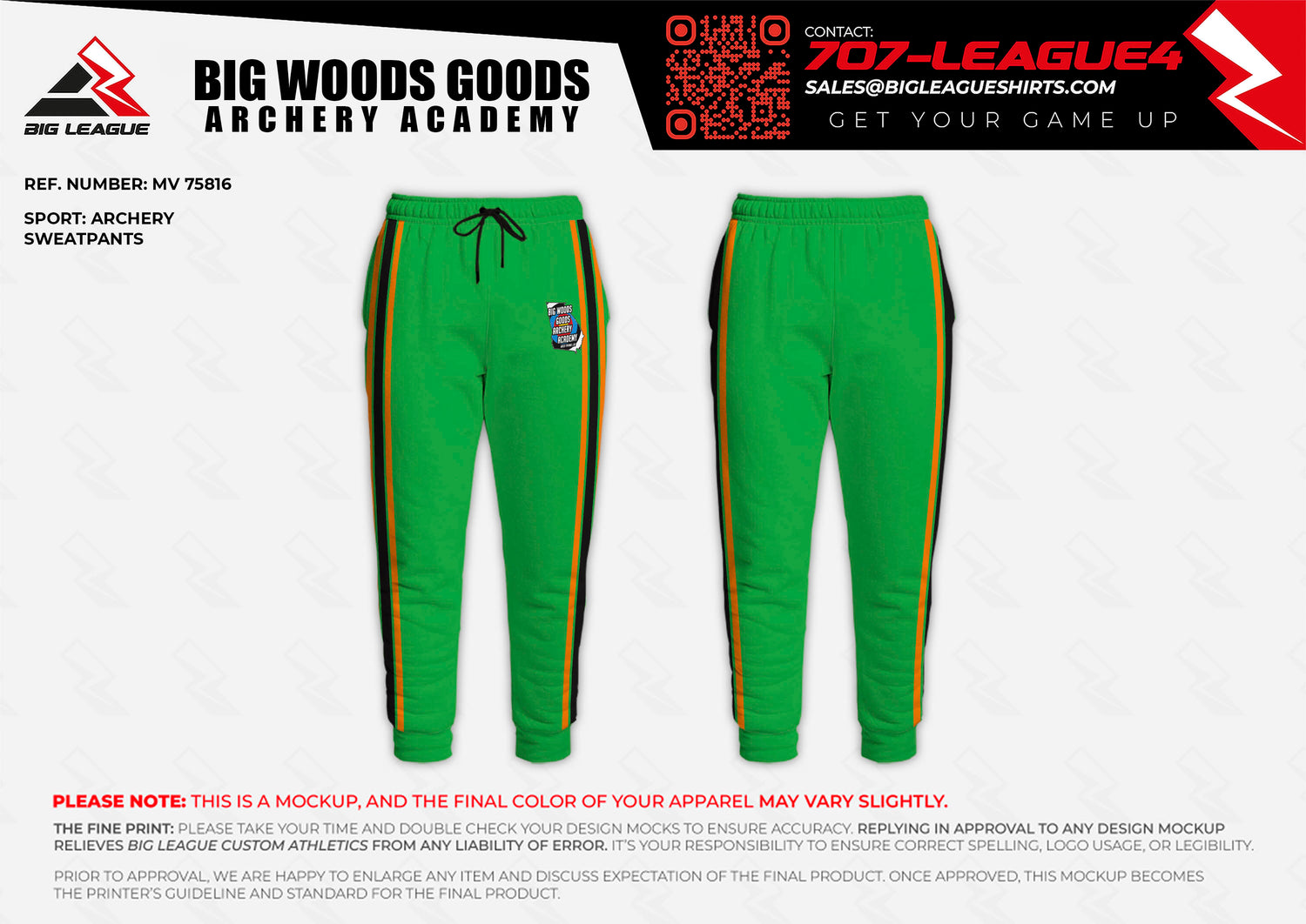 Sweatpants / Green
