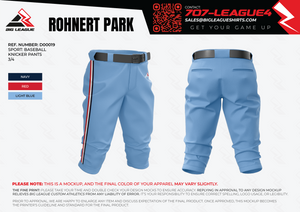 Rohnert Park Baseball (Blue) Team Store