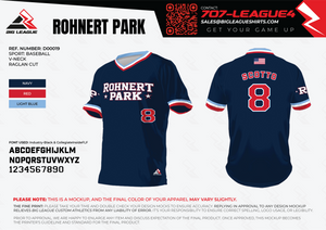 Rohnert Park Baseball (Blue) Team Store