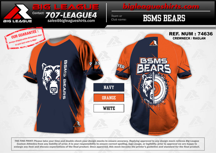 Bsms Bears Team Store