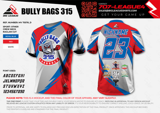 Bully Bags 315 Cornhole Team Store