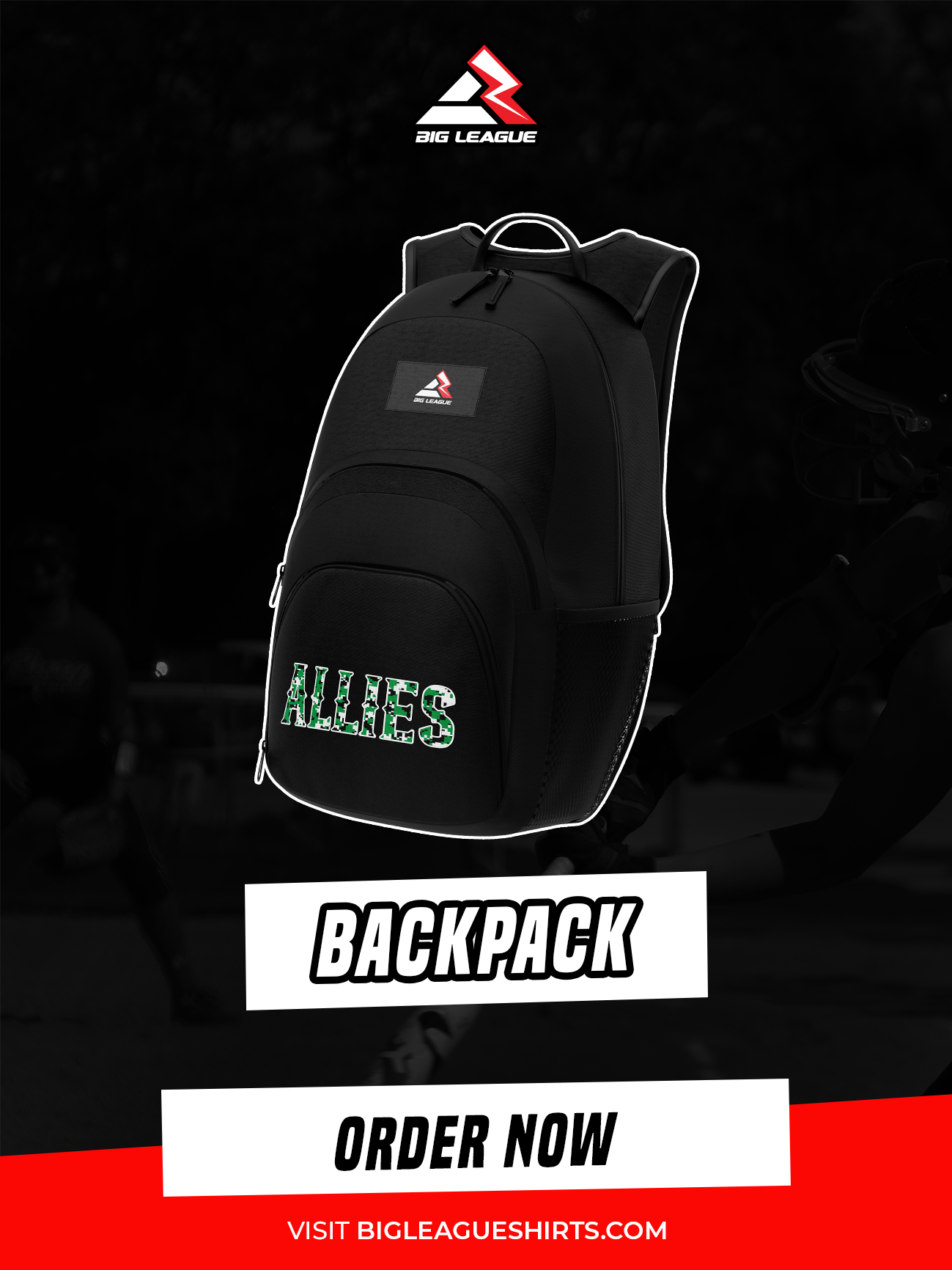 Backpack (Minimum of 7) / Black