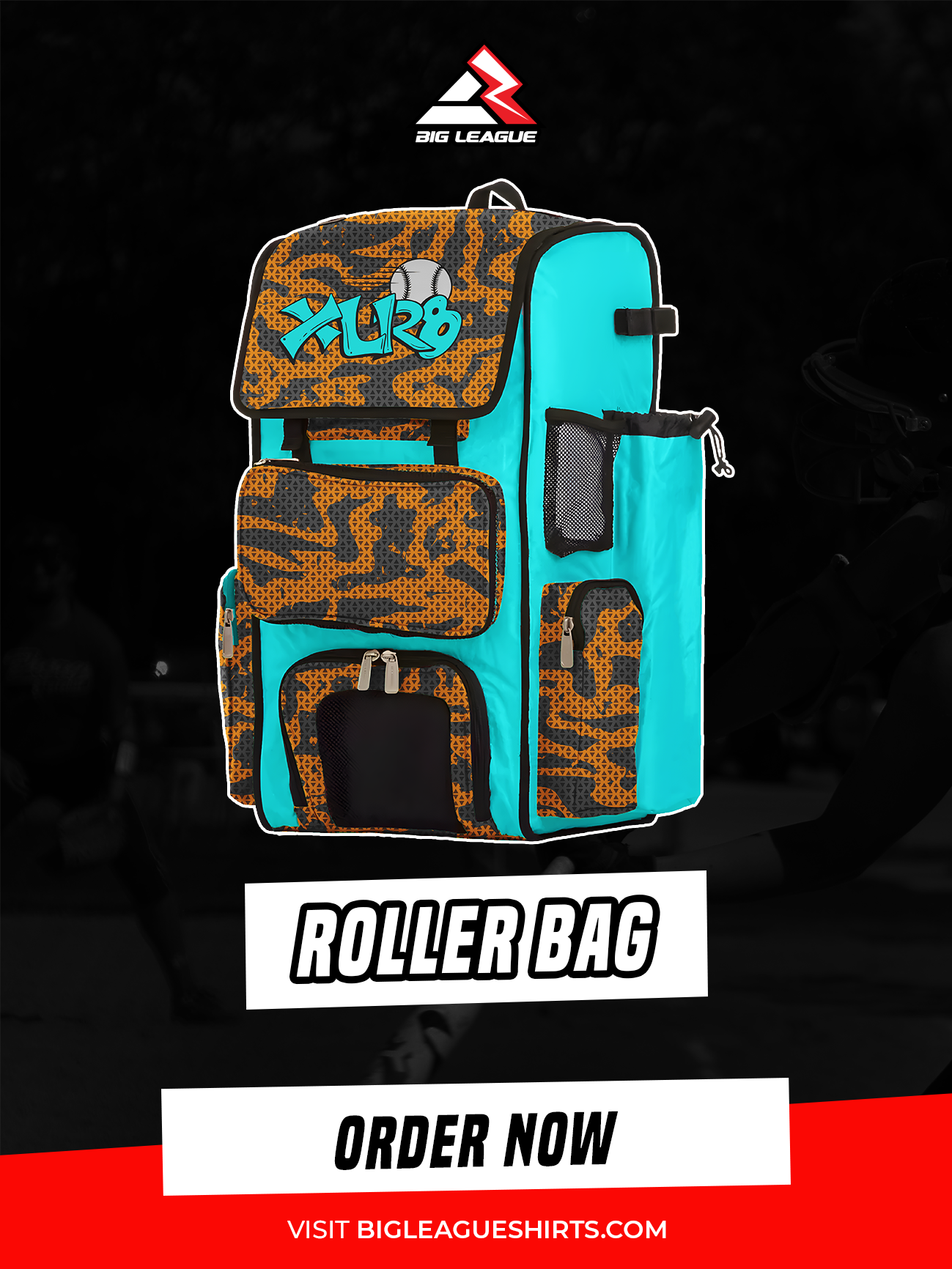 Roller Bag (minimum 7) / Cyan