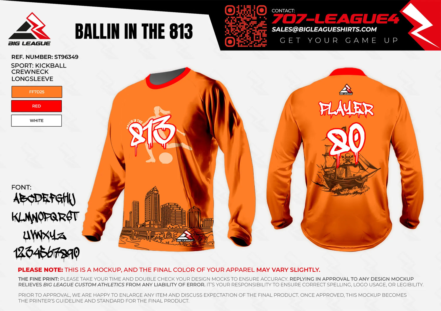 LongSleeve / Orange